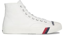 για άνδρες και γυναίκες Keds royal hi δερμάτινο sneaker άσπρο 006DX143