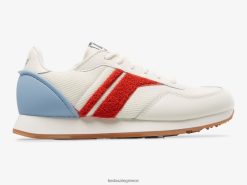 γυναίκες Keds αναγεννησιακό terry sneaker λευκό κόκκινο 006DX173