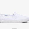 γυναίκες Keds διώροφο καμβάς σε sneaker άσπρο 006DX2