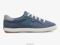 γυναίκες Keds κέντρο iii sneaker chambray ΠΟΛΕΜΙΚΟ ΝΑΥΤΙΚΟ 006DX164