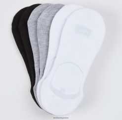 γυναίκες Keds Κλασικές κάλτσες με επένδυση sneaker 6 pk γκρι βοηθ 006DX216