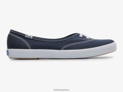 γυναίκες Keds ο μίνι καμβάς slip on sneaker ΠΟΛΕΜΙΚΟ ΝΑΥΤΙΚΟ 006DX7