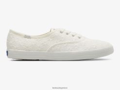 γυναίκες Keds πρωταθλητής starburst eyelet sneaker άσπρο 006DX153