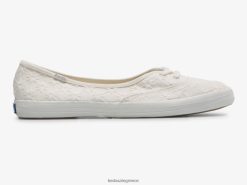 γυναίκες Keds το mini eyelet slip on sneaker άσπρο 006DX8