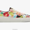 γυναίκες Keds jump kick duo tropical print sneaker μαύρο κοράλλι 006DX156