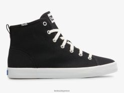 γυναίκες Keds kickstart hi πάνινα παπούτσια μαύρος 006DX114