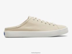 γυναίκες Keds kickstart mule καμβάς slip σε sneaker πλιγούρι βρώμης 006DX47