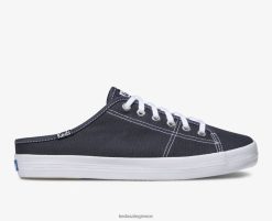 γυναίκες Keds kickstart mule καμβάς slip σε sneaker ΠΟΛΕΜΙΚΟ ΝΑΥΤΙΚΟ 006DX12