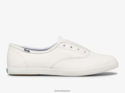 γυναίκες Keds slip από δέρμα chillax σε sneaker άσπρο 006DX37