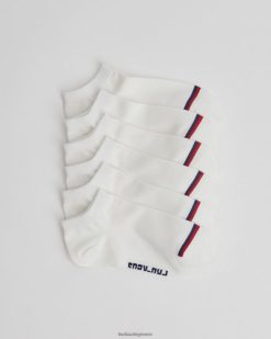 μεγάλο παιδί Keds Κάλτσες 6 pk low show άσπρο 006DX253