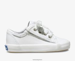 μεγάλο παιδί Keds kickstart jr. δερμάτινο sneaker μαλακός 006DX228